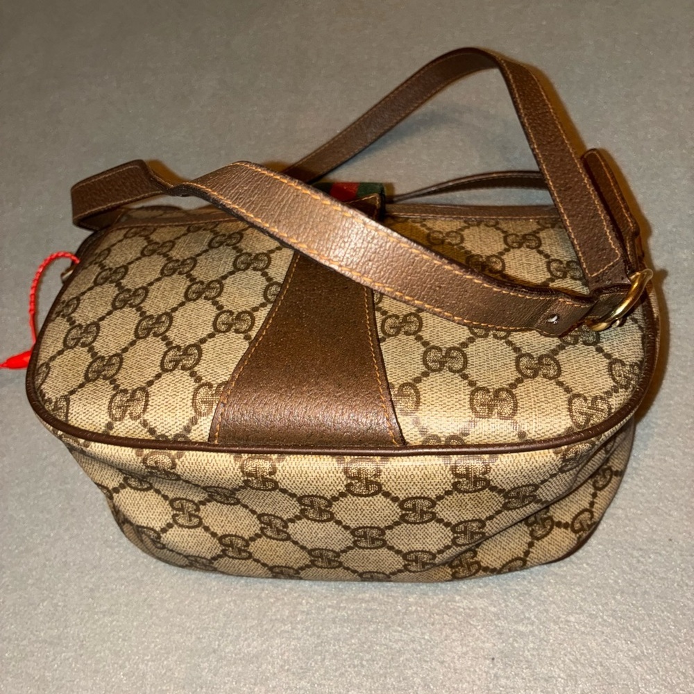 Gucci Monogram Crossbody bag Sherry line Hot Bag! Authentic Great Condition - Picture 10 of 16